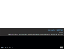 Tablet Screenshot of agencymai.com